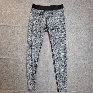 Nike Dri-Fit Womens Golf Flex Size Small Tech Blend Black White Training Running